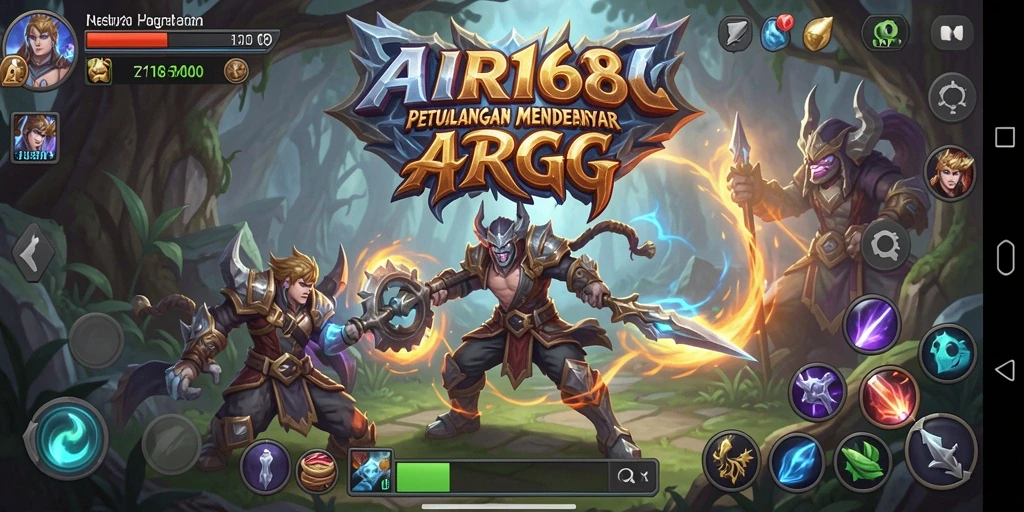 Tampilan gameplay AIR168 yang seru dan mengesankan.