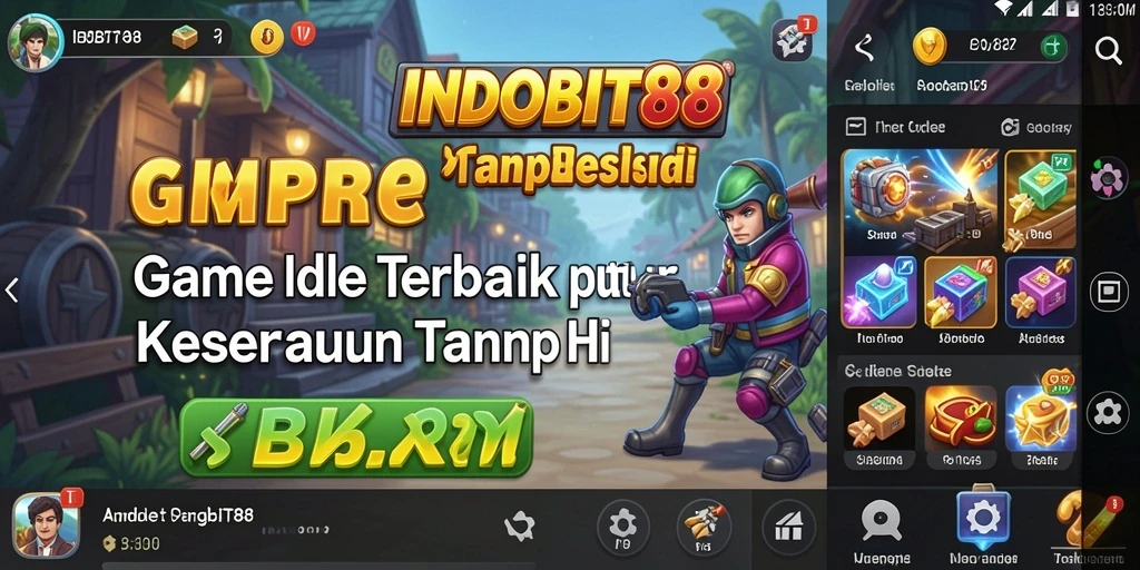 Tampilan gameplay INDOBIT88 yang menarik dan interaktif.