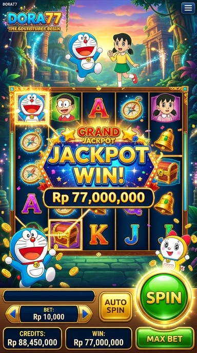 Layar unduhan aplikasi di dora77 yang aman dan cepat.